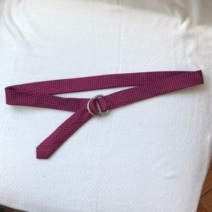 EUC J Crew silk ribbon belt!
